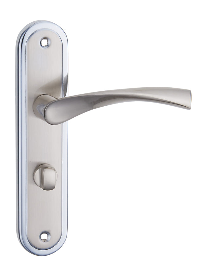 Apollo Silver Backplate Handle