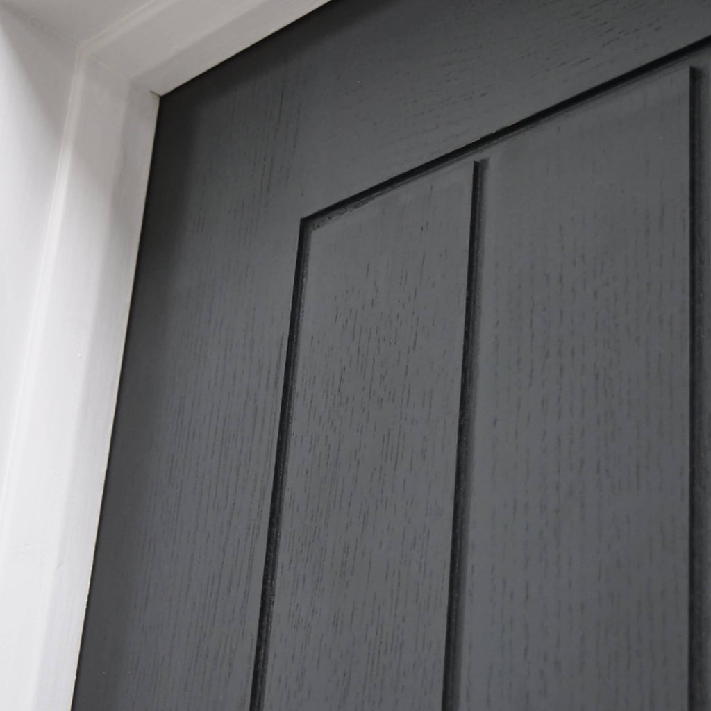 Close-up of a Mexicano Black Primer Plus 35mm Internal Door.