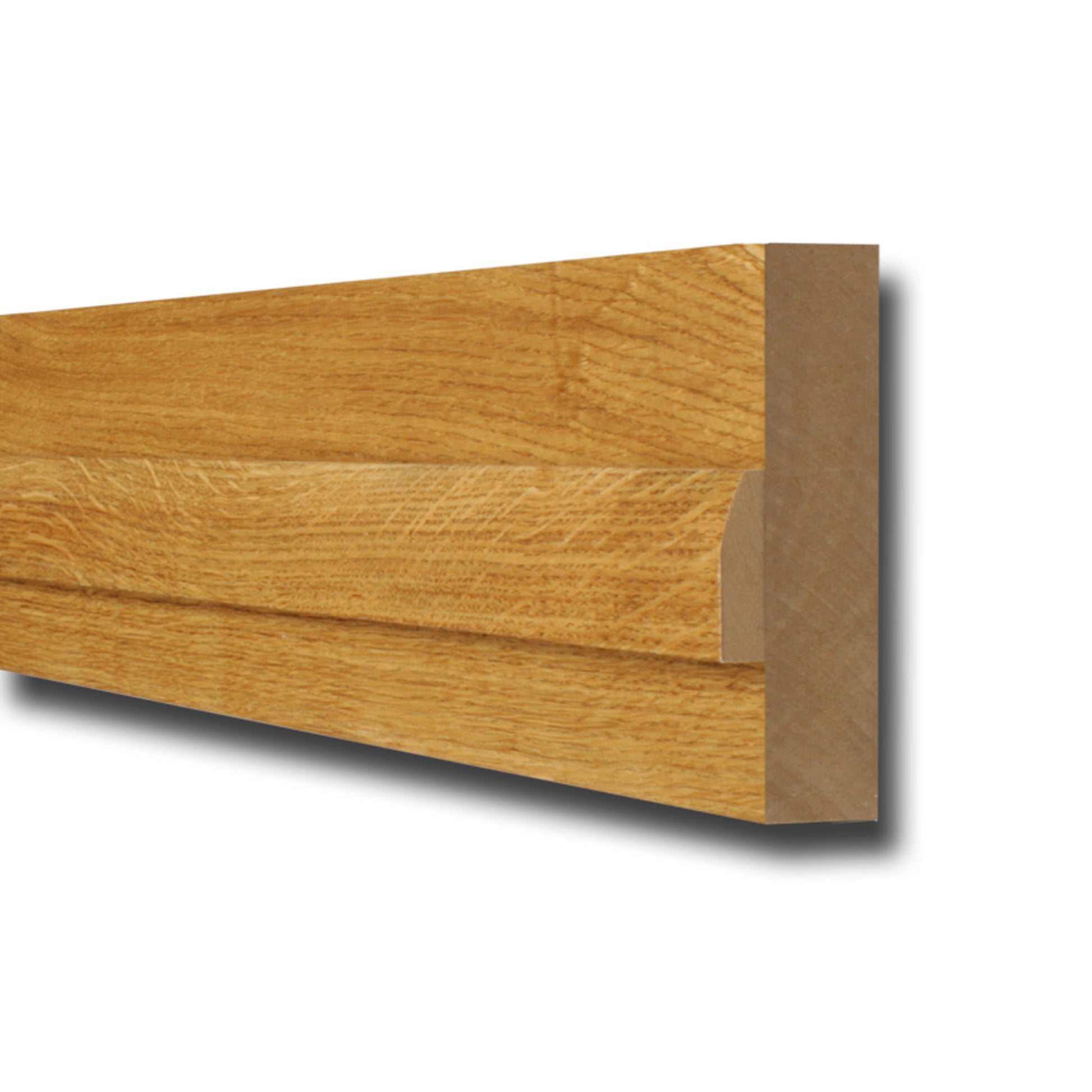 White Oak Standard Internal Door Frame on a white background.