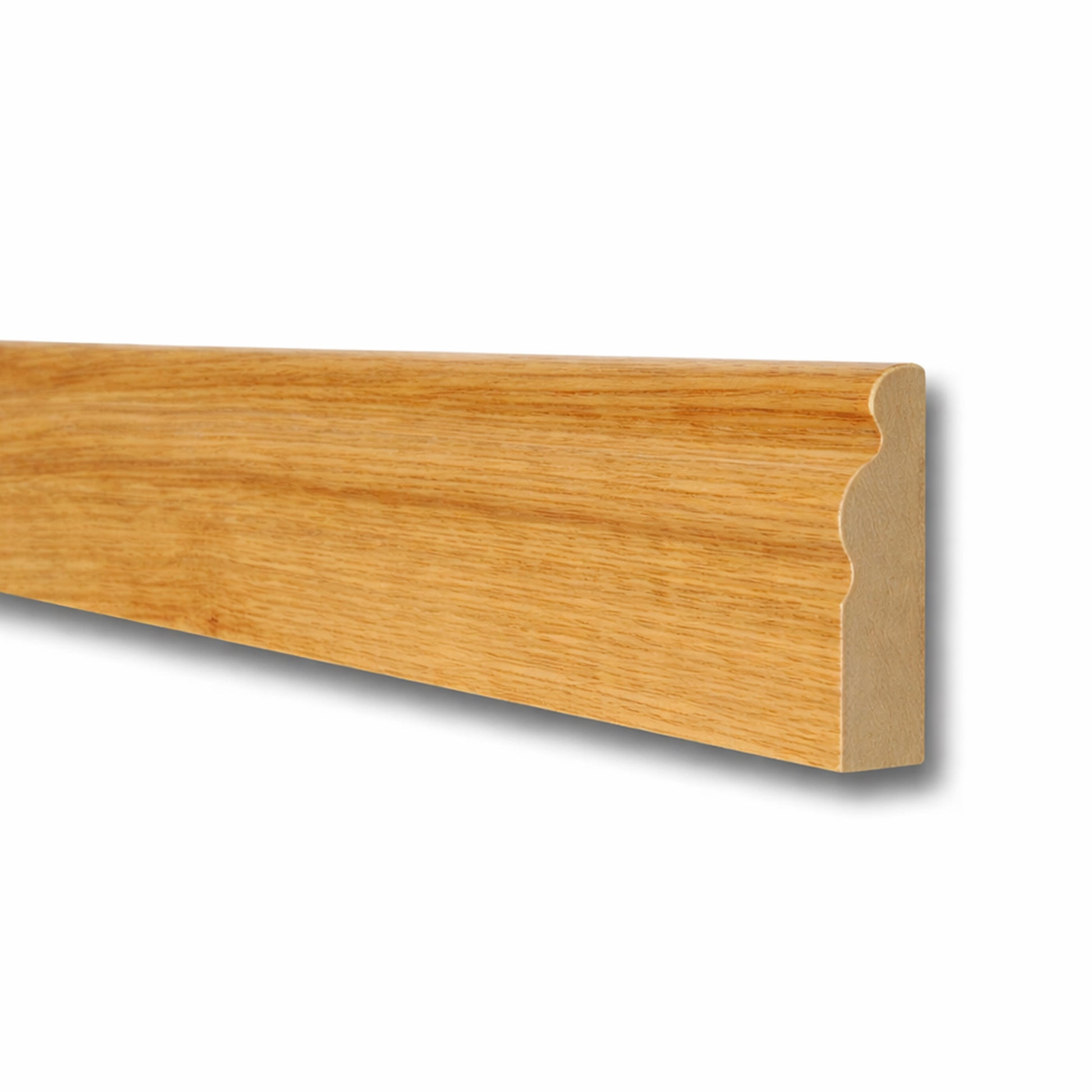 White Oak Veneered Moulded Architrave moulding on a white background