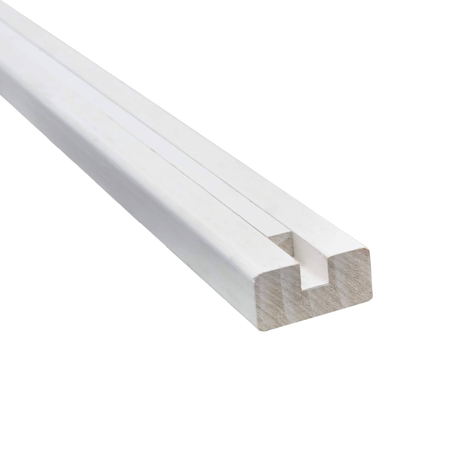 White Primed Baserail (13mm Infill) on a white background