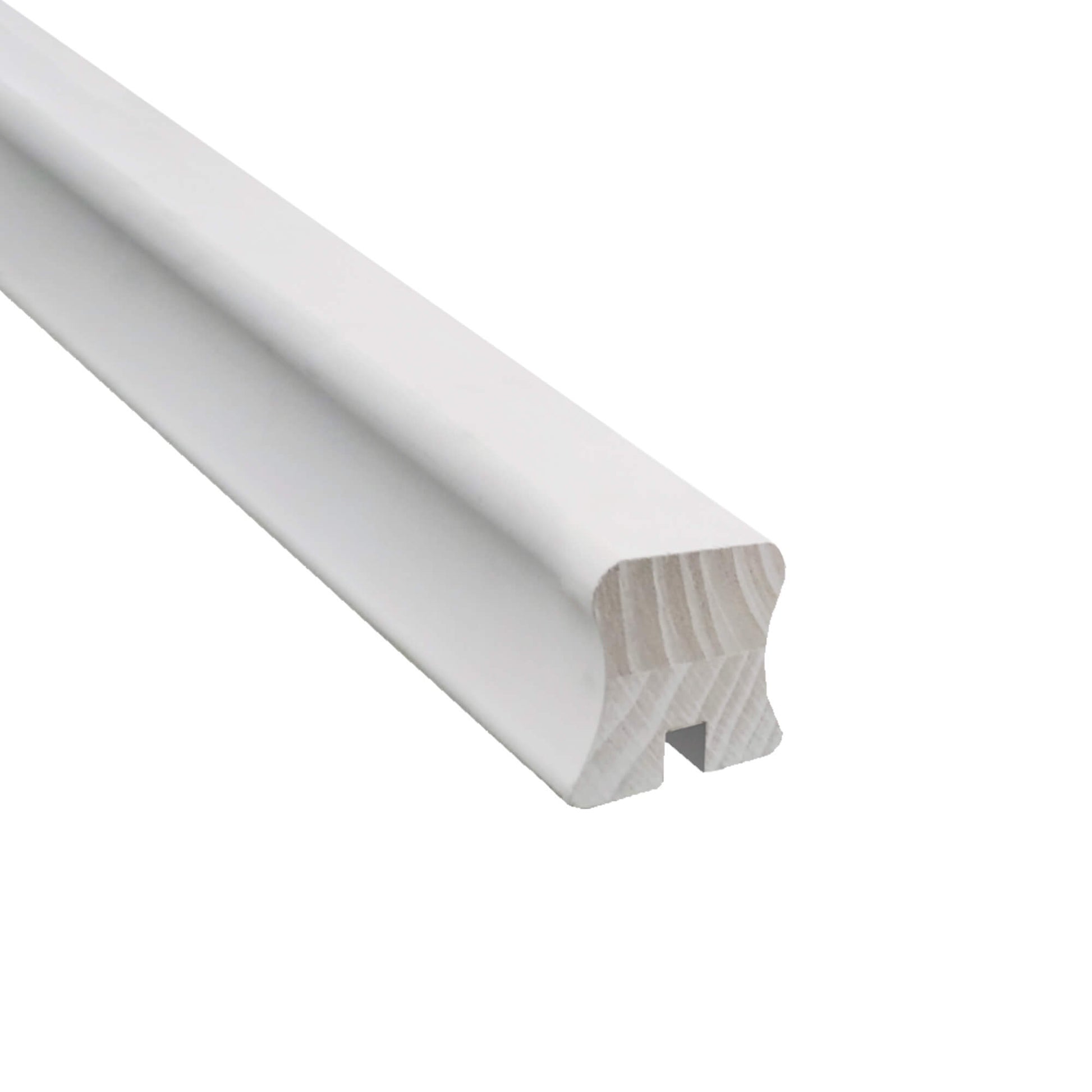 White Primed Standard Handrail (13mm Infill) on a white background