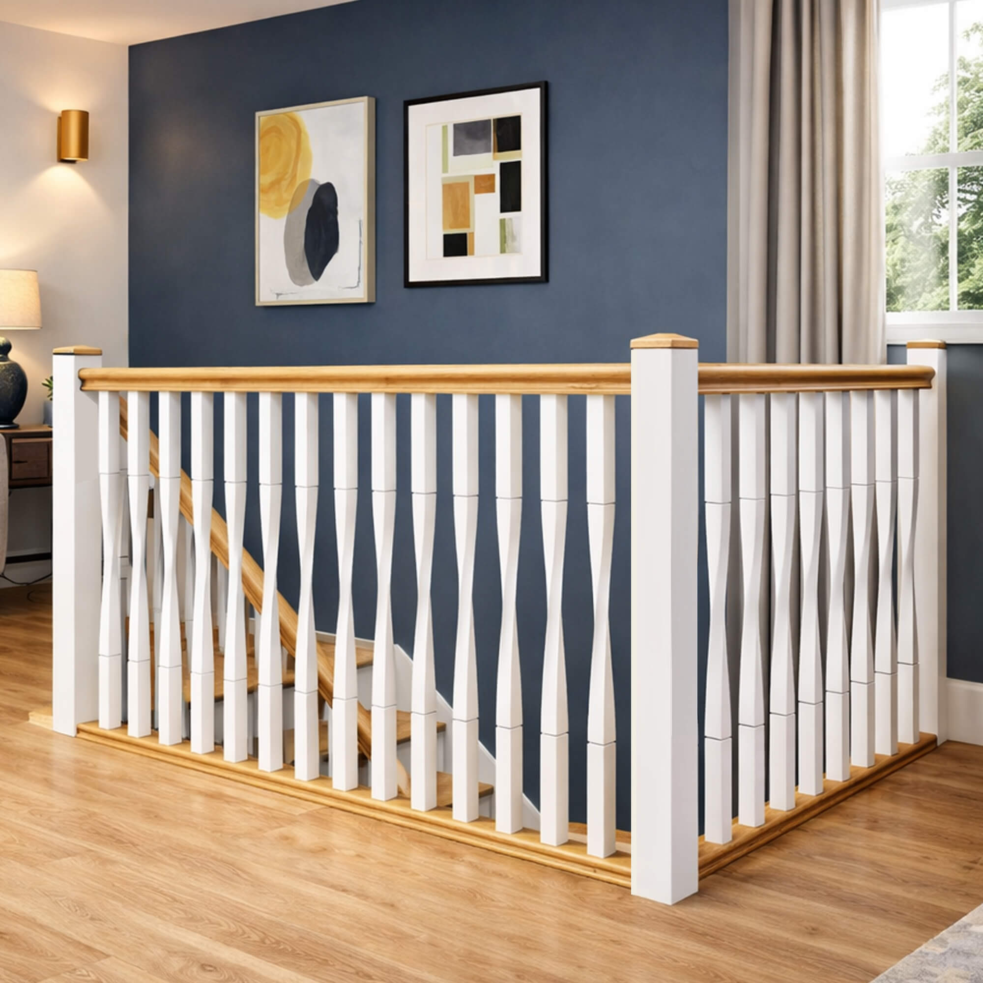 White Primed Roma Spindle | White Stair Spindle | Internal Staircasing ...