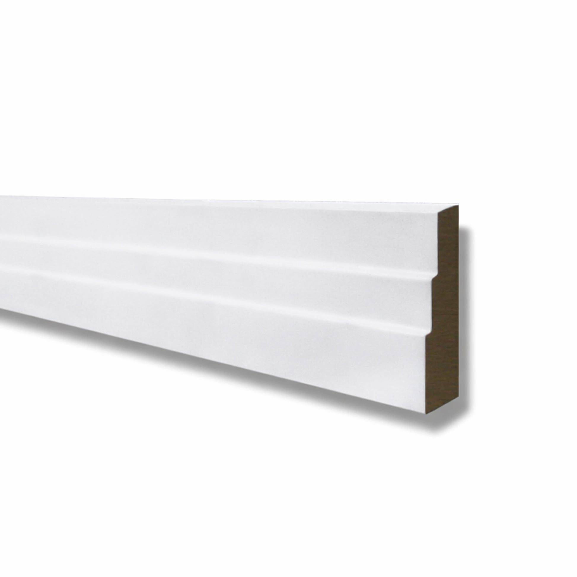 White Primed Stepped Architrave on a white background