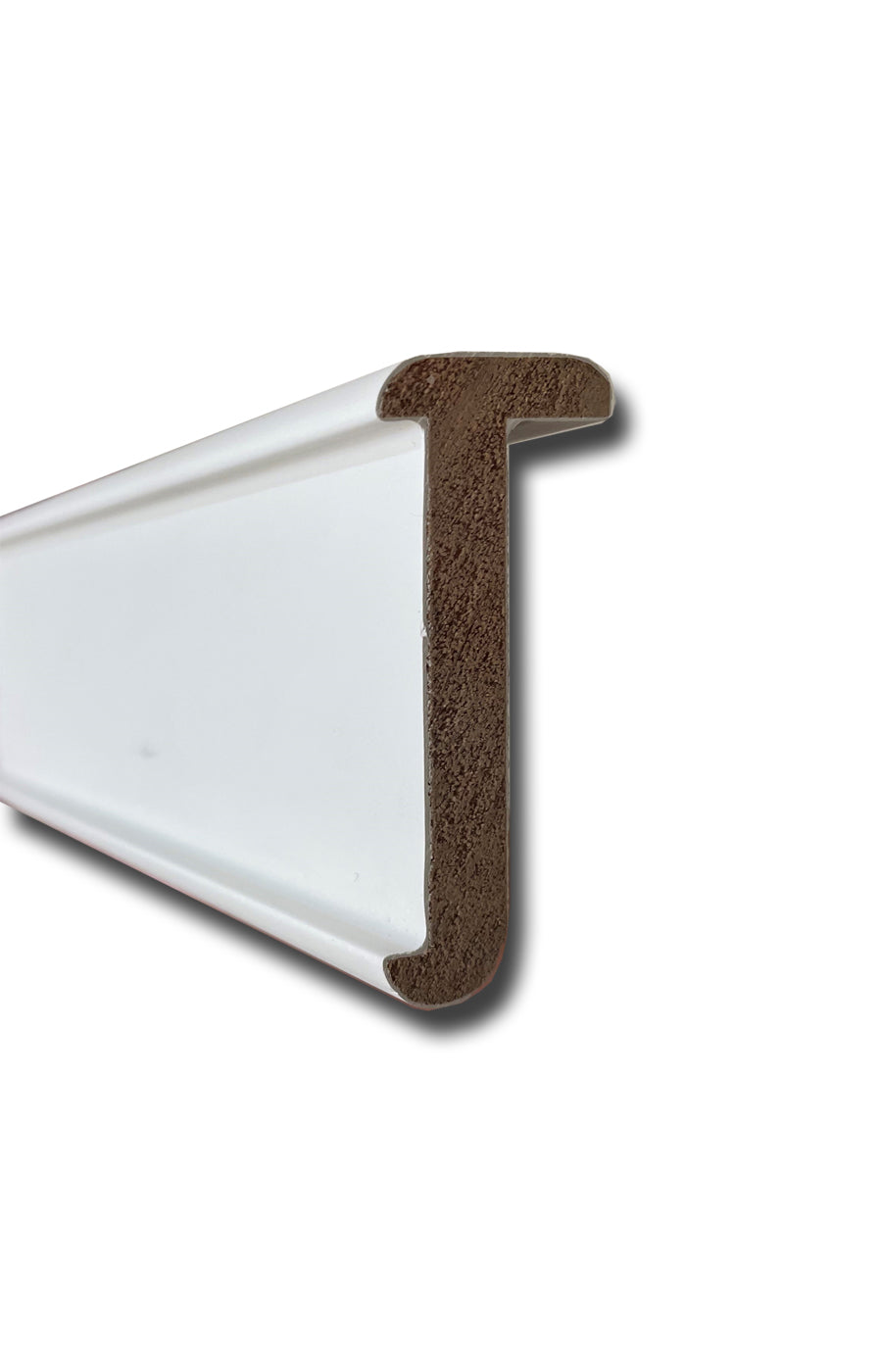 Solid White Oak Double Door J-Strip