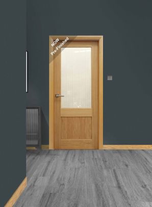 Genoa 1-Lite Pre- Glazed White Oak (35mm)